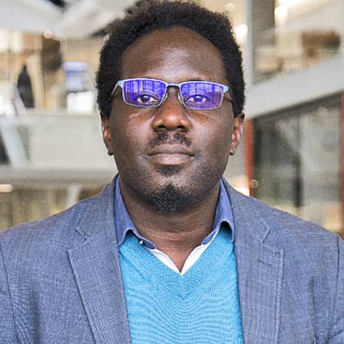 Portrait of Deji Akinwande