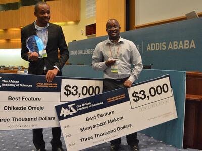Winners of the Africa Science Desk Journalism prize are announced
