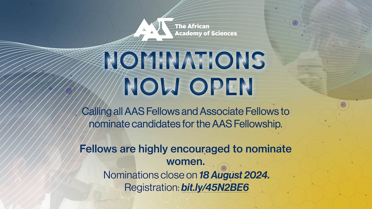 2023 Call for Nominations for the African Academy of Sciences Fellowship