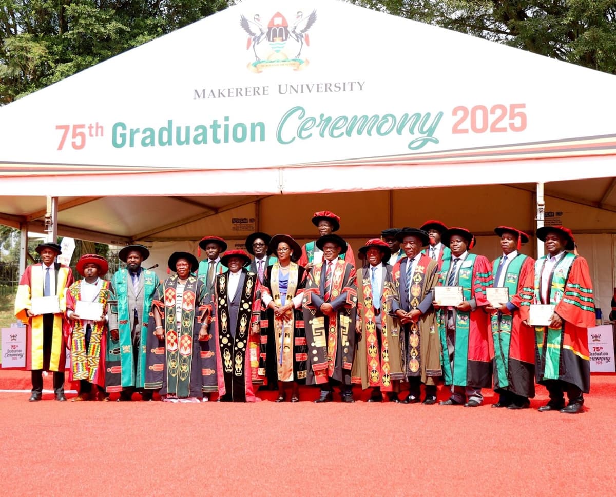 Mak 75th Graduation Commences with 49 PhDs Conferred