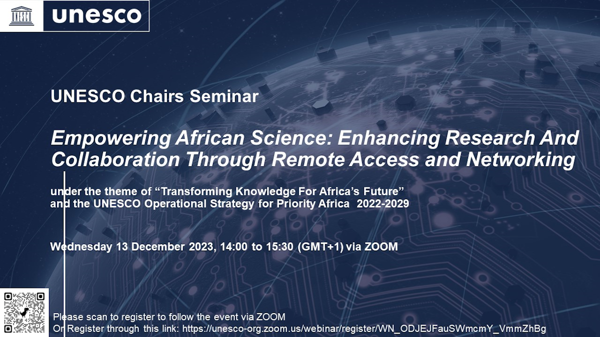 Empowering African Science: Enhancing Research and Collaboration through Remote Access and Networking