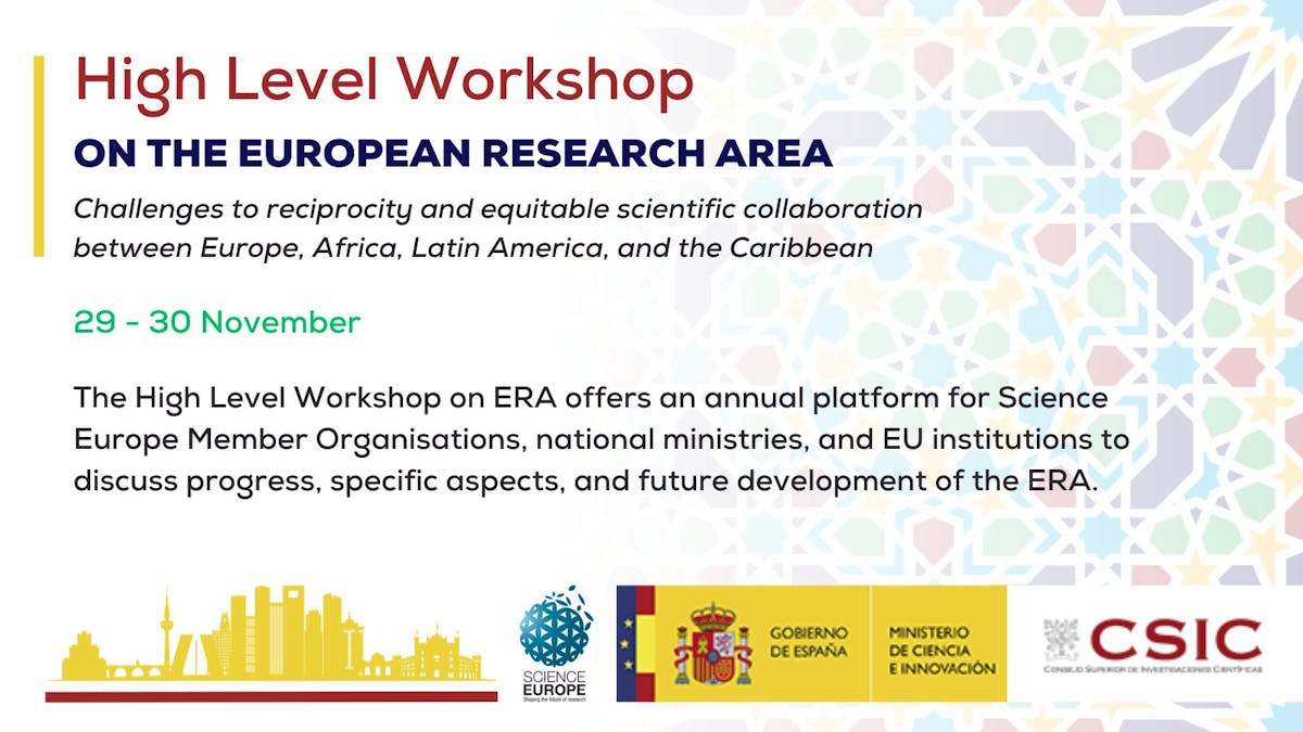 High Level Workshop on the European Research Area