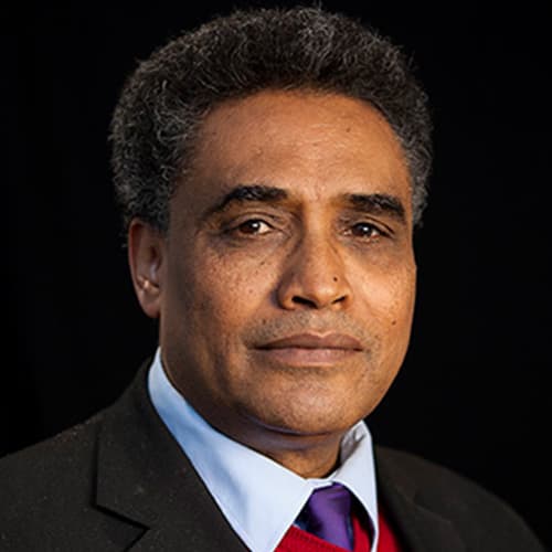 Portrait of Mammo Muchie