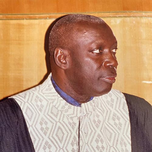 Portrait of Diop El Hadji Ibrahima