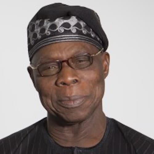 Portrait of H.E Chief Obasanjo Olusegun