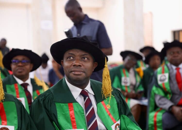 AAS Fellow Prof Adebayo Inducted into Nigerian Academy of Science