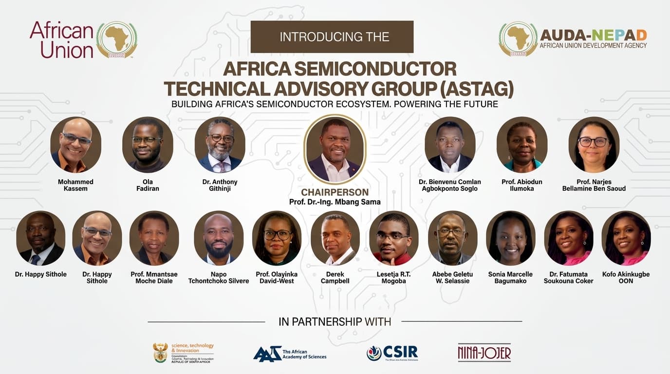 AUDA-NEPAD launches Africa Semiconductor Technical Advisory Group to drive continental chip industry