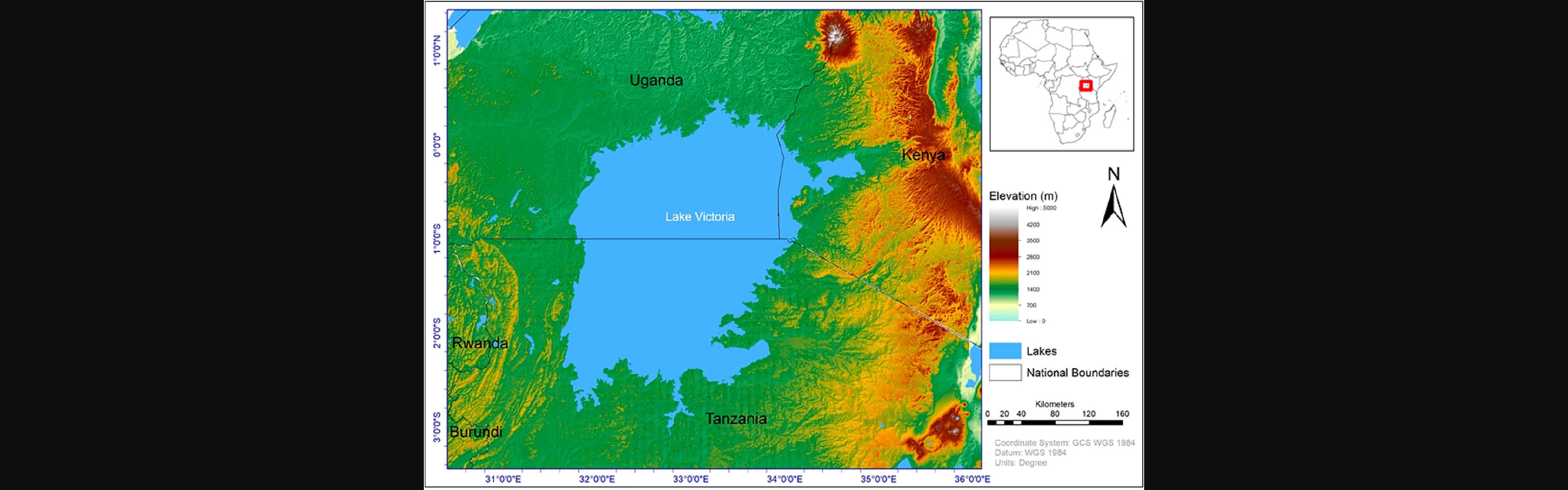 Extreme climatic events to intensify over the Lake Victoria Basin under global warming