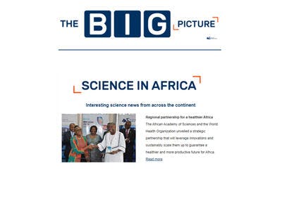 Interesting science news from across the continent