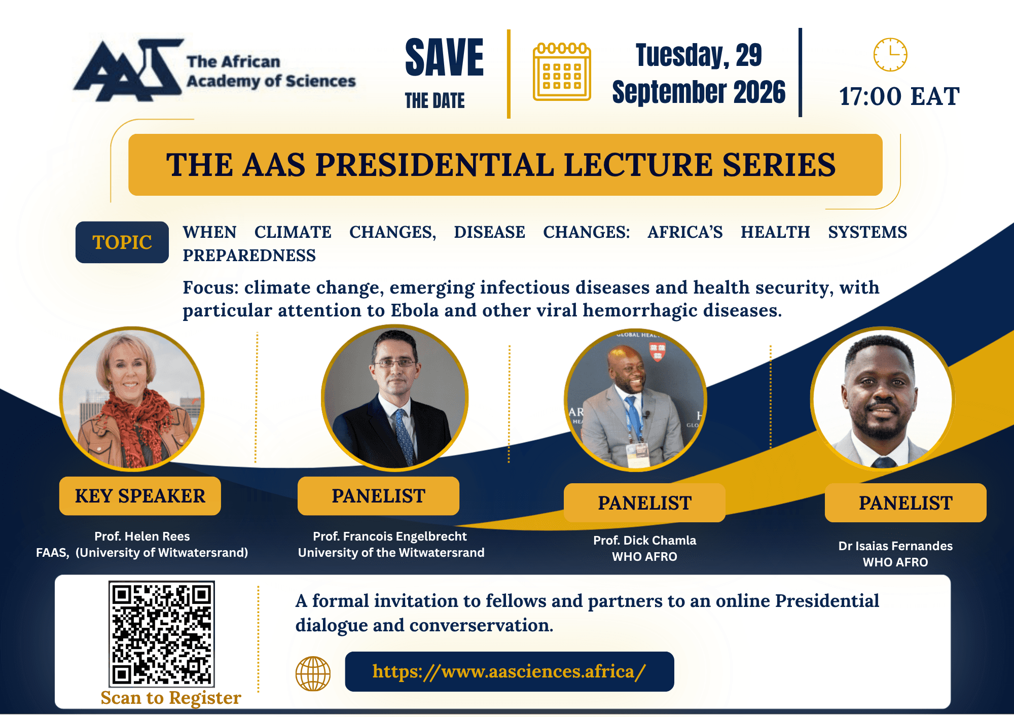 AAS Presidential Lecture calls for stronger links between climate science and health preparedness