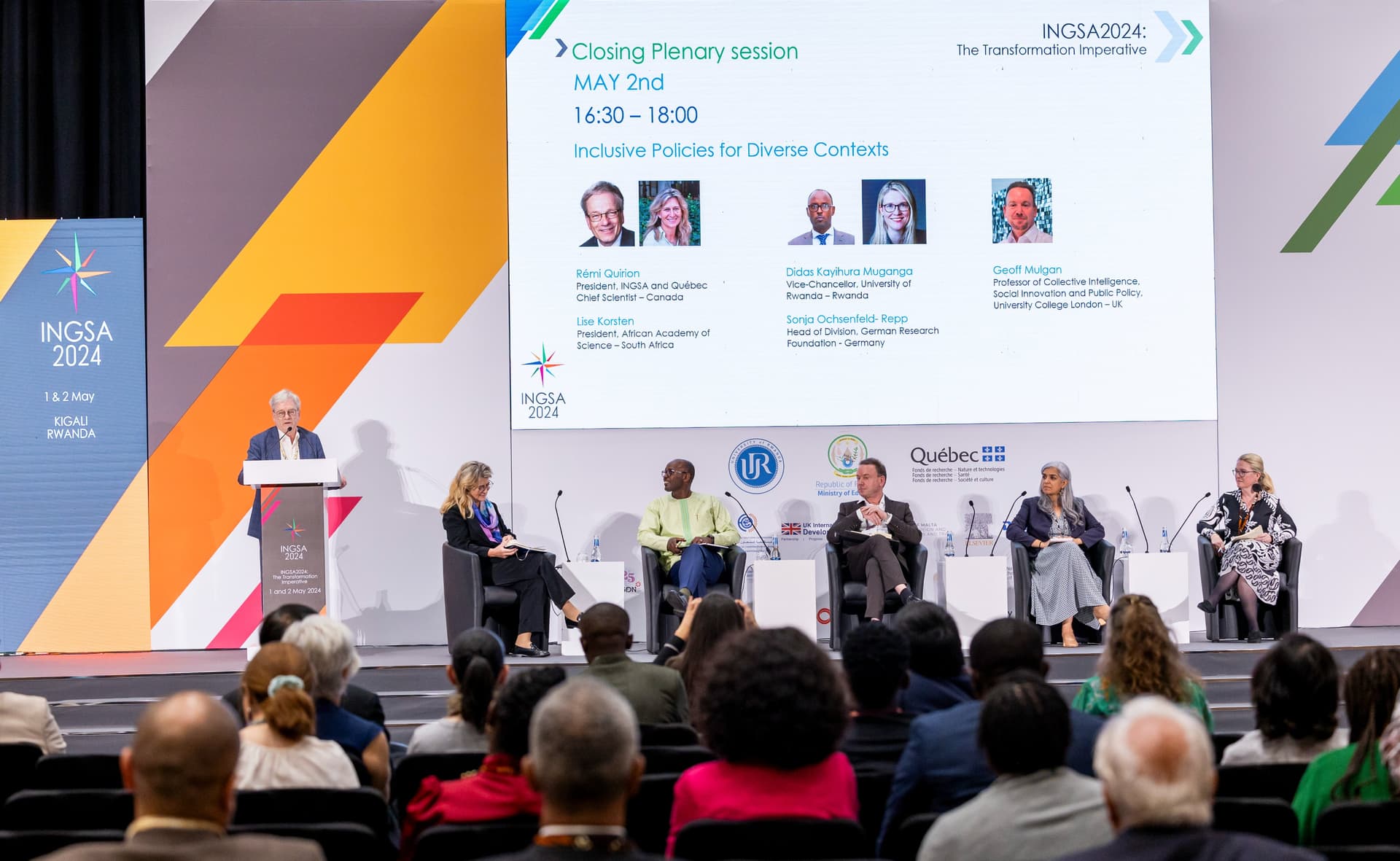 The African Academy of Sciences contributes to policy discussions at the 2024 INGSA conference
