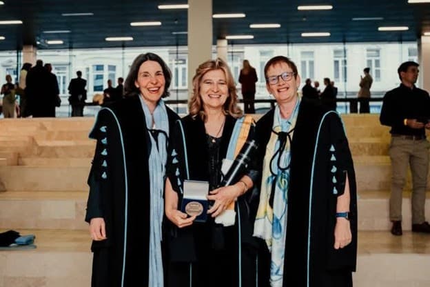 AAS President Prof Lise Korsten receives Honorary Doctorate from Ghent University