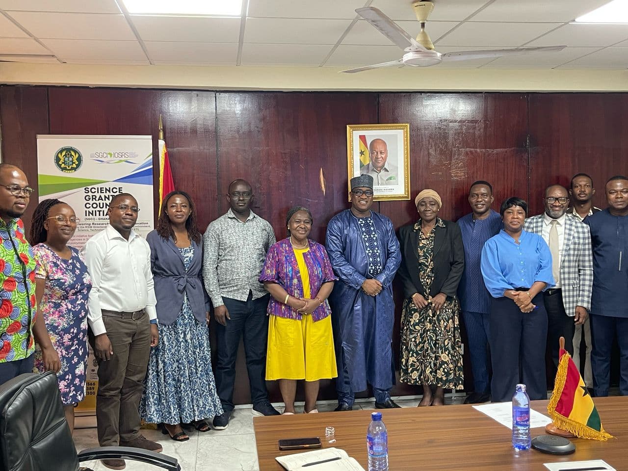 African Academy of Sciences Delegation Visited Ghana’s Ministry of Environment, Science, and Technology Ahead of ARISE 2025